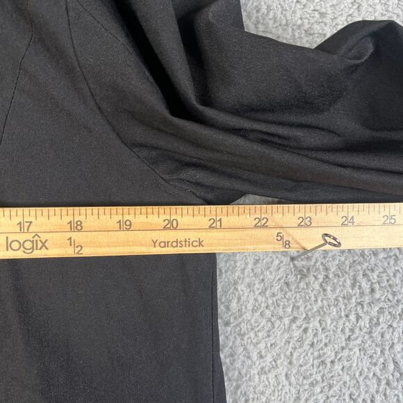 Torrid Blazer Jacket Womens 2 Open Front Cut Away Fit Stretch Black Office - Picture 13 of 13